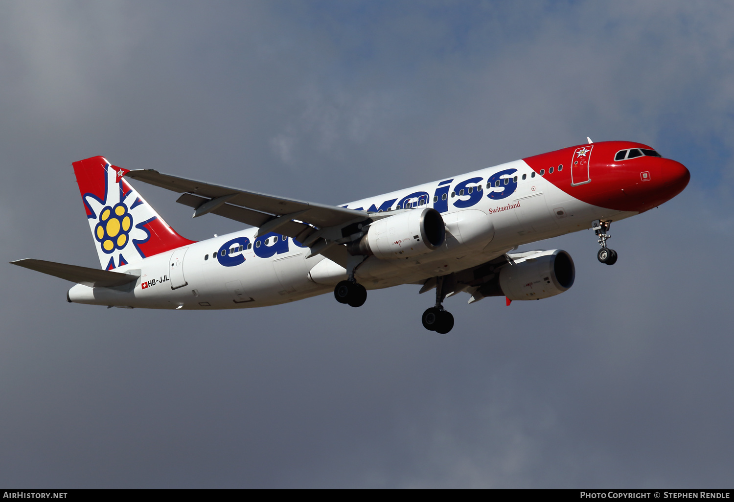 Aircraft Photo of HB-JJL | Airbus A320-214 | Edelweiss Air | AirHistory.net #248670