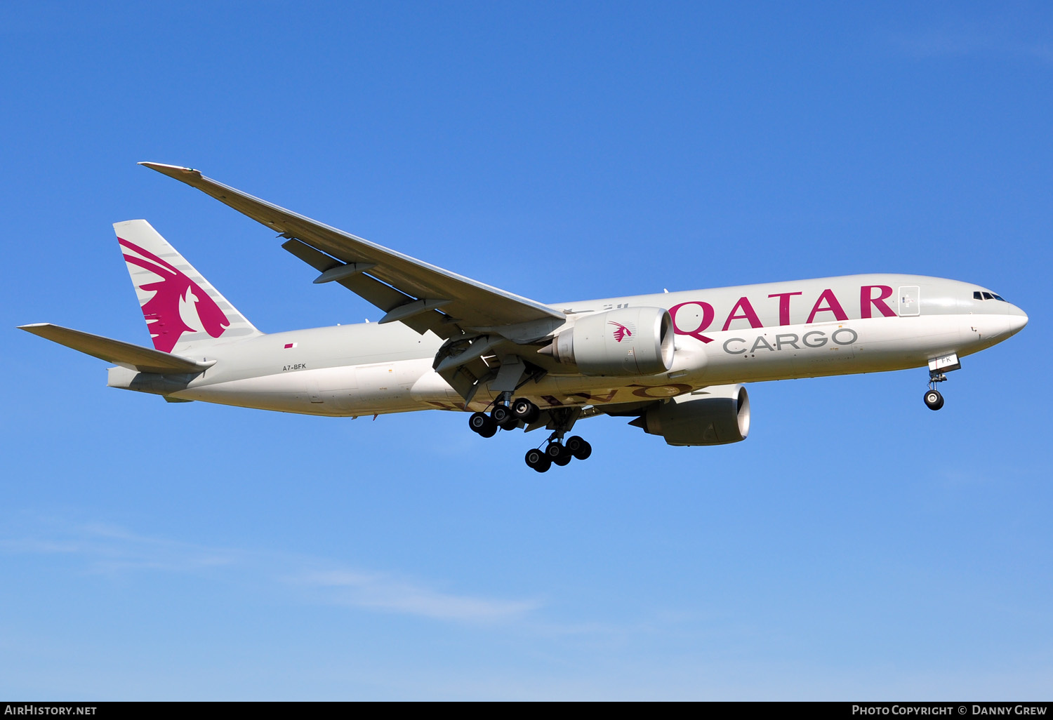 Aircraft Photo of A7-BFK | Boeing 777-F | Qatar Airways Cargo | AirHistory.net #248672