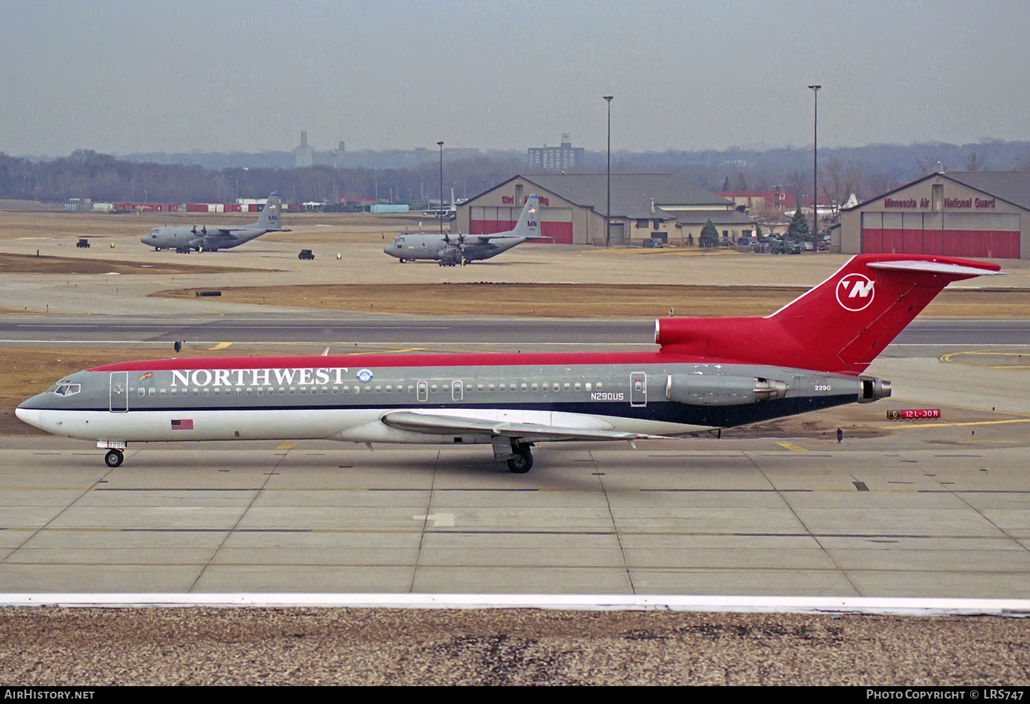 Aircraft Photo of N290US | Boeing 727-251/Adv | Northwest Airlines | AirHistory.net #248701