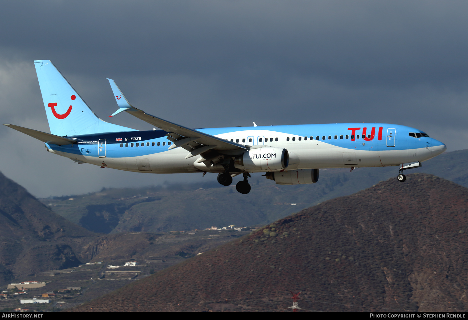 Aircraft Photo of G-FDZB | Boeing 737-8K5 | TUI | AirHistory.net #248702