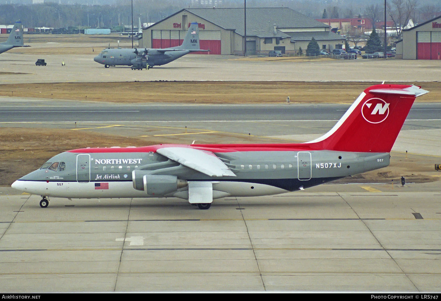 Aircraft Photo of N507XJ | British Aerospace Avro 146-RJ85 | Northwest Jet Airlink | AirHistory.net #248713