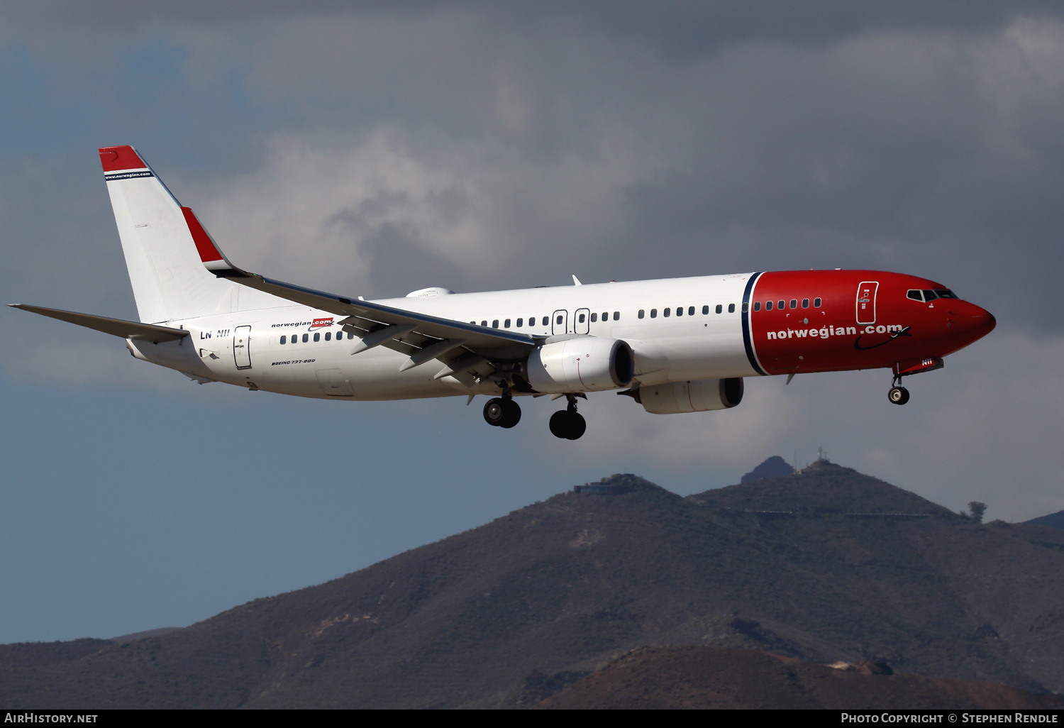 Aircraft Photo of LN-NII | Boeing 737-8JP | Norwegian | AirHistory.net #248715