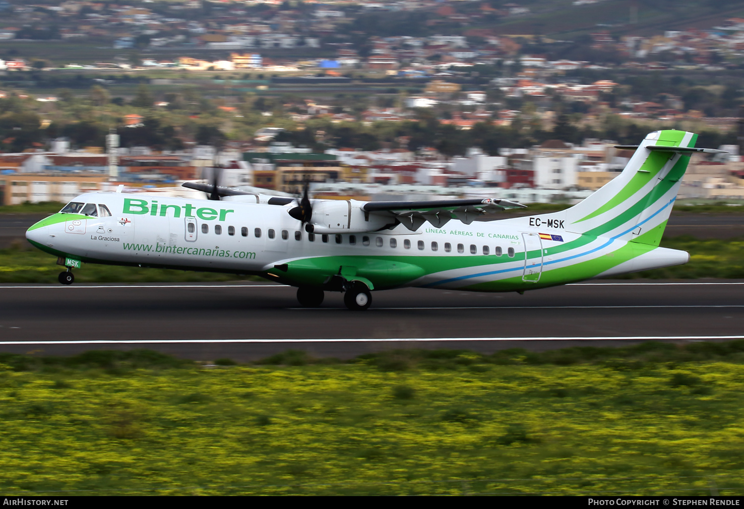 Aircraft Photo of EC-MSK | ATR ATR-72-600 (ATR-72-212A) | Binter Canarias | AirHistory.net #248735