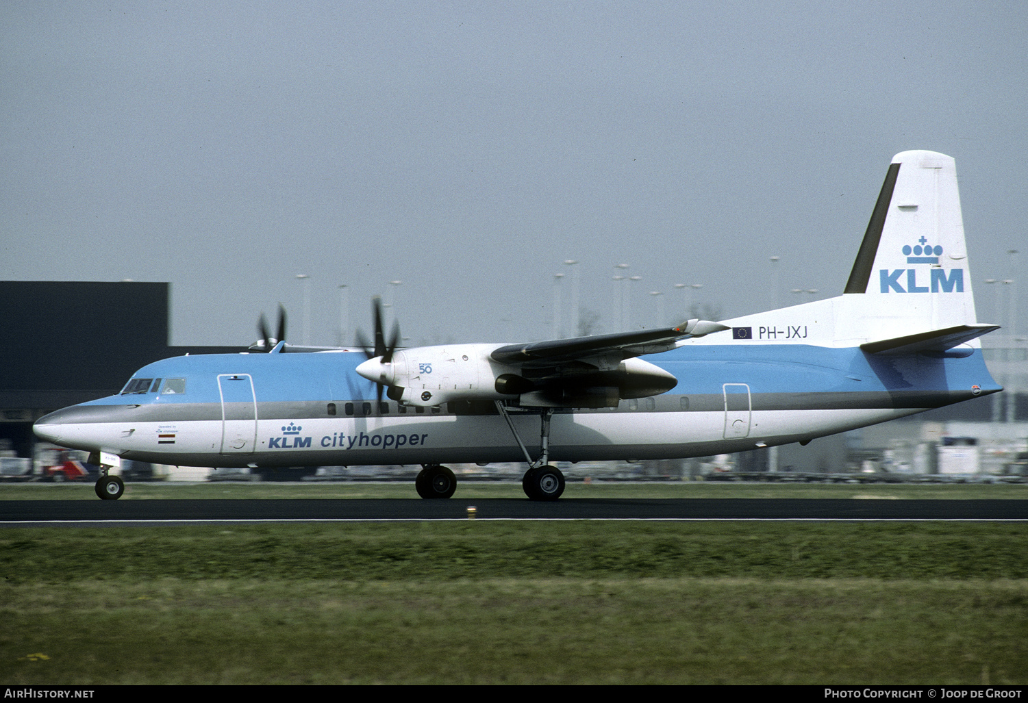 Aircraft Photo of PH-JXJ | Fokker 50 | KLM Cityhopper | AirHistory.net #248738