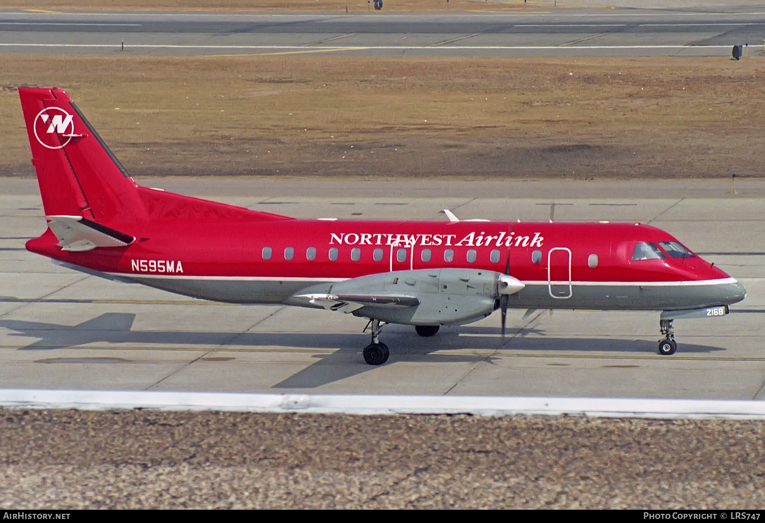 Aircraft Photo of N595MA | Saab 340B | Northwest Airlink | AirHistory.net #248741