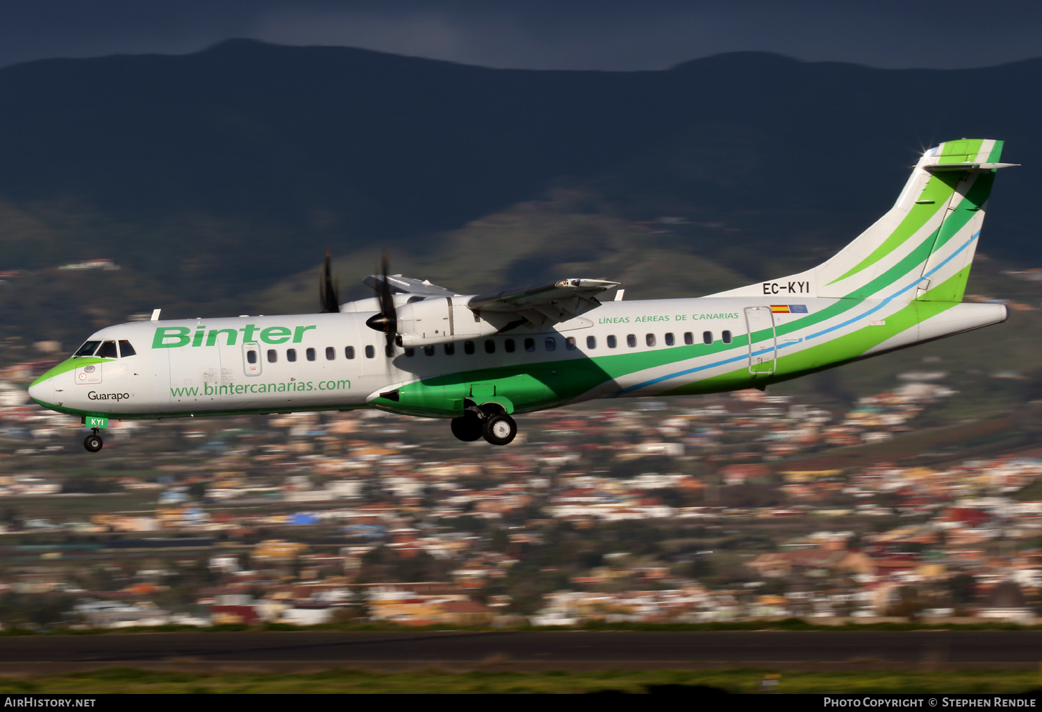 Aircraft Photo of EC-KYI | ATR ATR-72-500 (ATR-72-212A) | Binter Canarias | AirHistory.net #248743