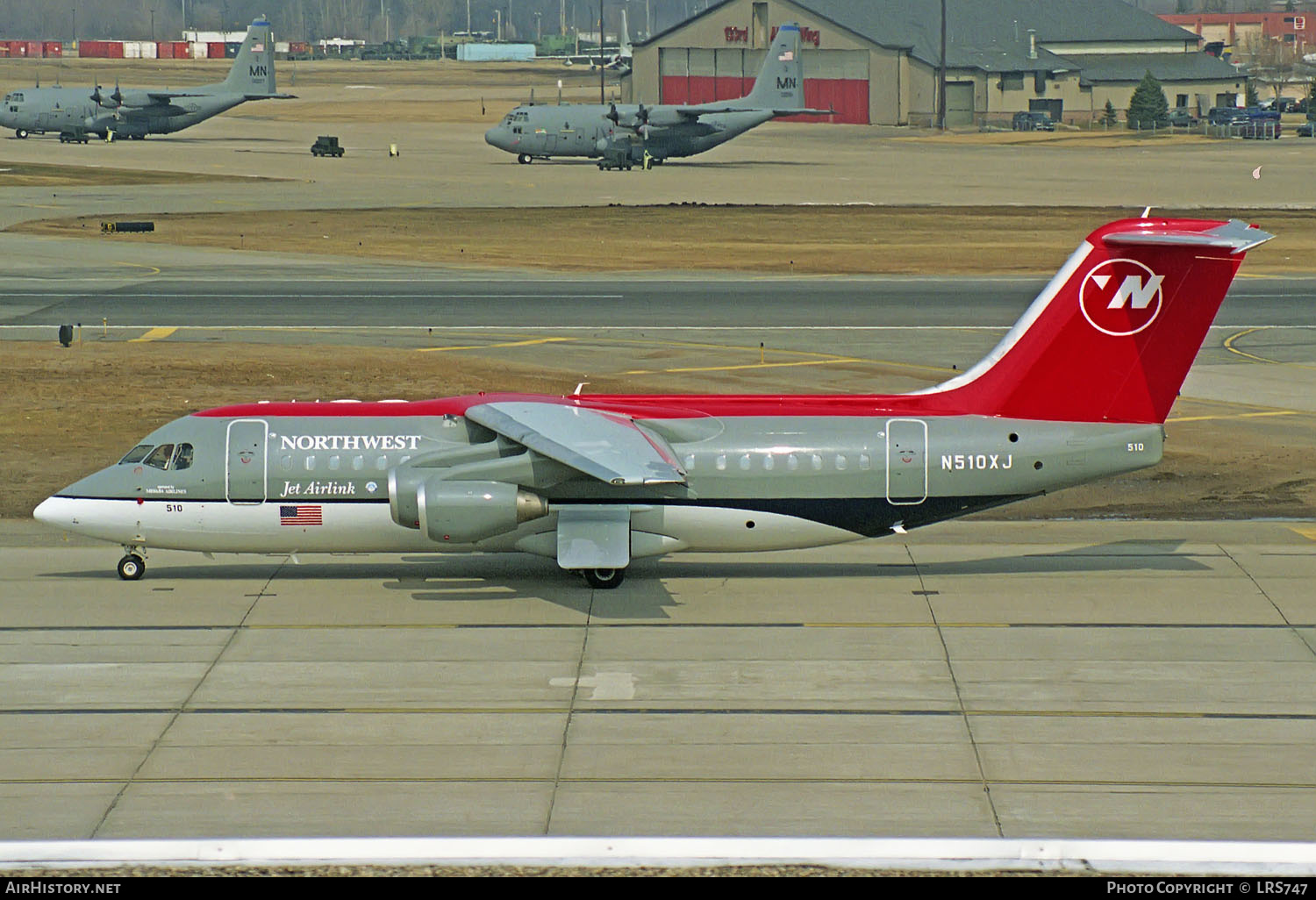 Aircraft Photo of N510XJ | British Aerospace Avro 146-RJ85 | Northwest Jet Airlink | AirHistory.net #248744