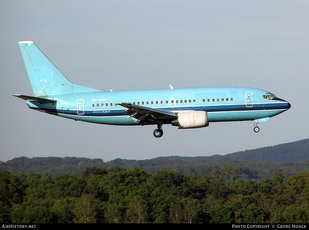Aircraft Photo of OY-APK | Boeing 737-5L9 | AirHistory.net #248749