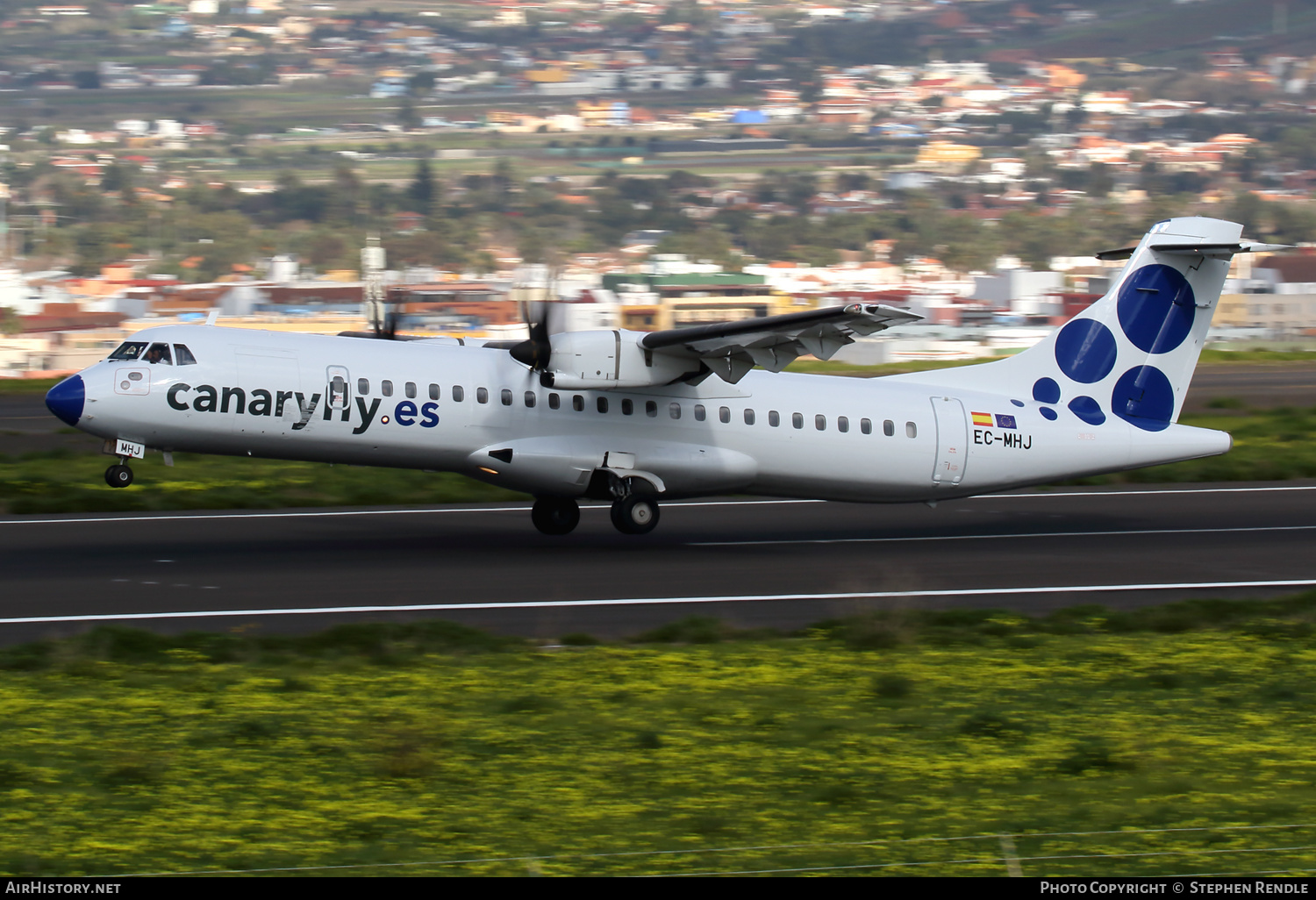 Aircraft Photo of EC-MHJ | ATR ATR-72-500 (ATR-72-212A) | Canaryfly | AirHistory.net #248752