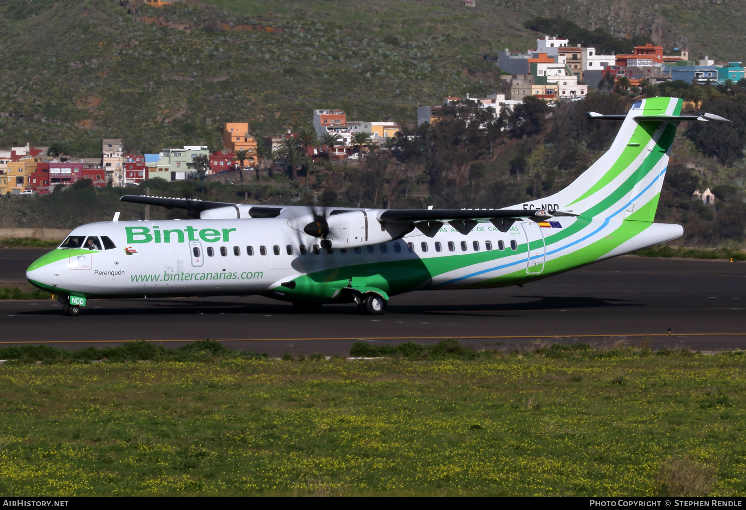 Aircraft Photo of EC-NDD | ATR ATR-72-600 (ATR-72-212A) | Binter Canarias | AirHistory.net #248755