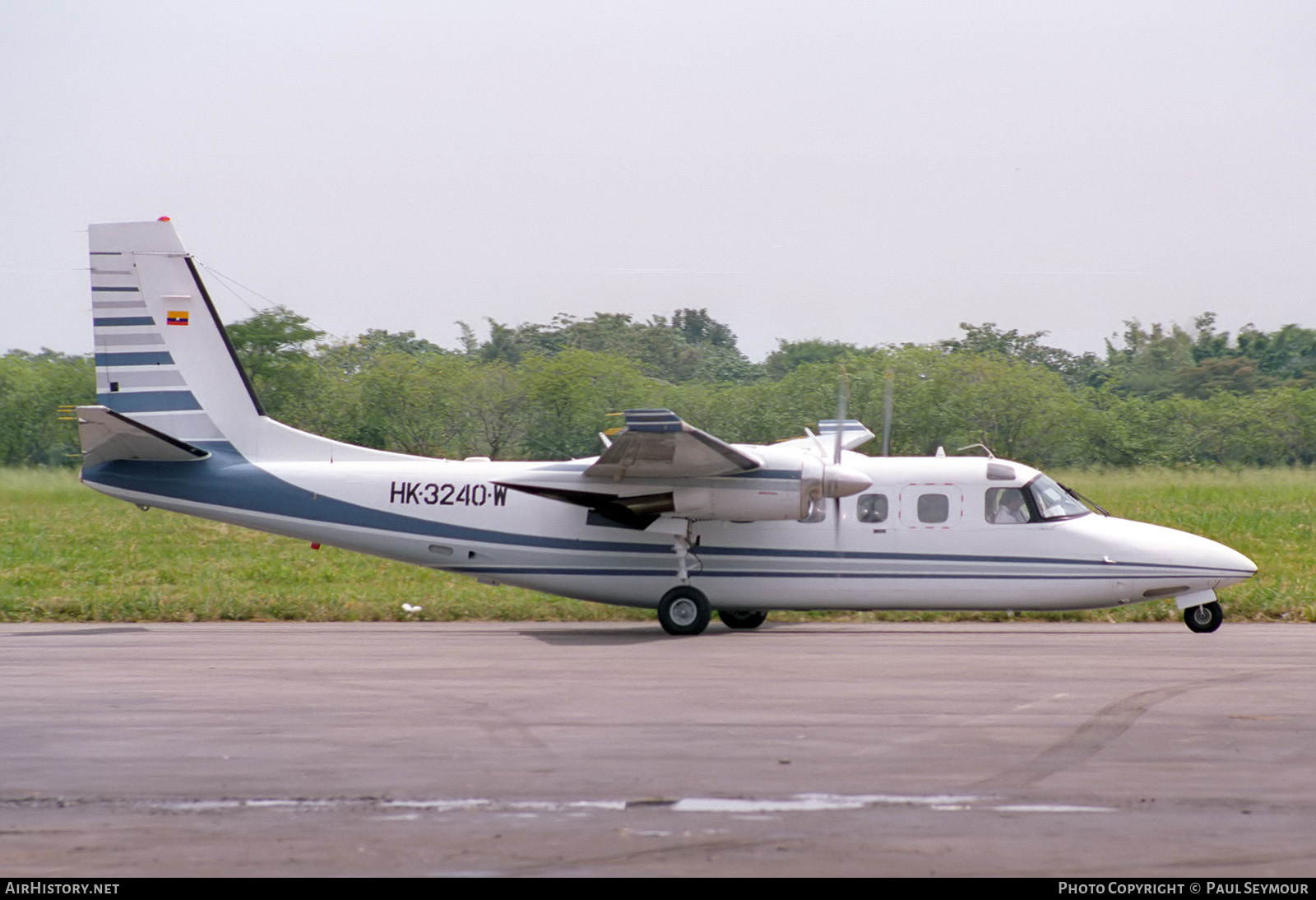 Aircraft Photo of HK-3240W / HK-3240-W | Gulfstream American 695A Jetprop 1000 | AirHistory.net #248756