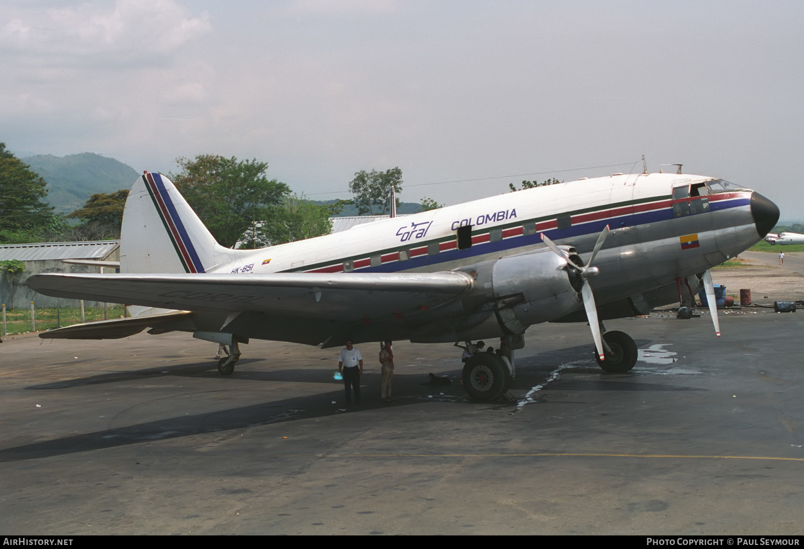 Aircraft Photo of HK-851 | Curtiss C-46A Commando | Coral - Coronado Aerolíneas | AirHistory.net #248766