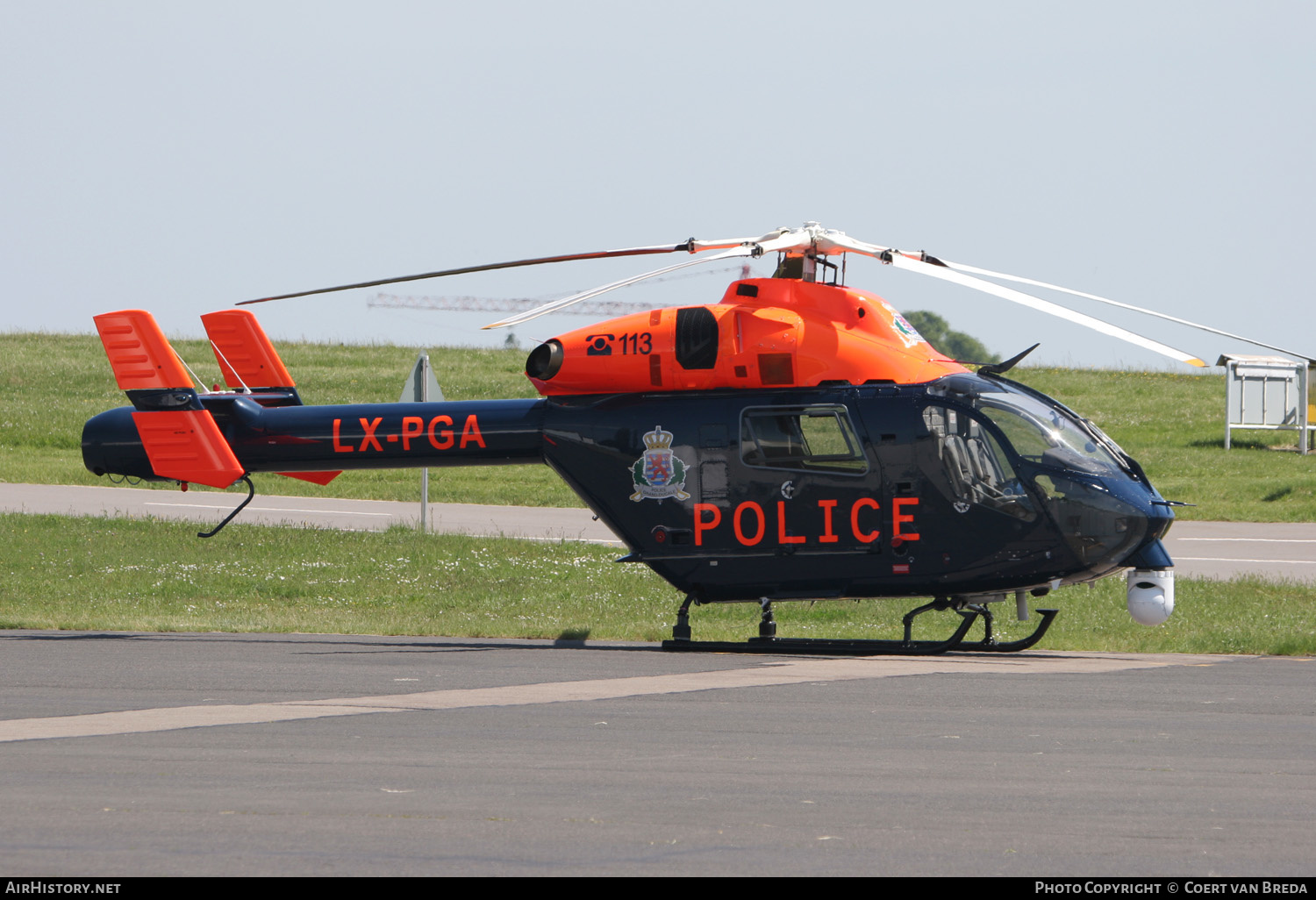 Aircraft Photo of LX-PGA | MD Helicopters MD-902 Explorer | Police | AirHistory.net #248779