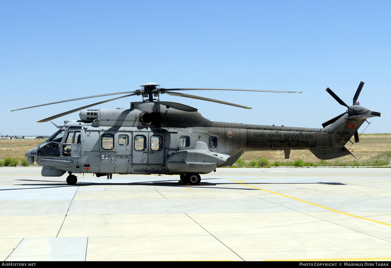 Aircraft Photo of 02-2544 | Eurocopter AS-532AL Cougar | Turkey - Air Force | AirHistory.net #248782