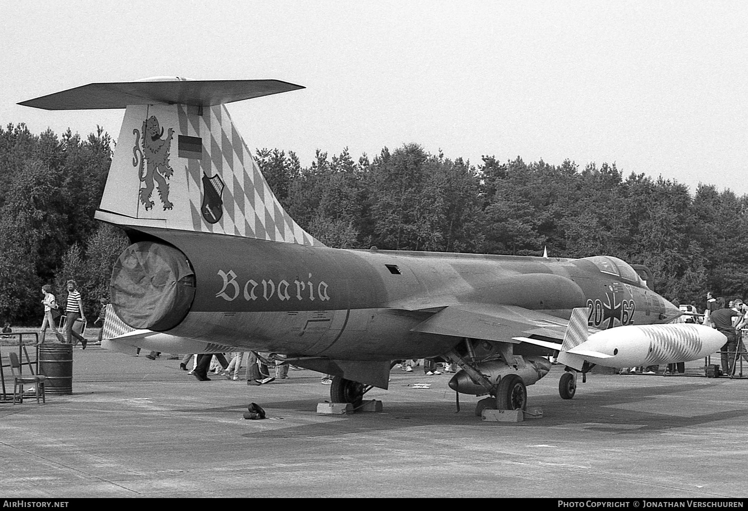 Aircraft Photo of 2062 | Lockheed F-104G Starfighter | Germany - Air Force | AirHistory.net #248785