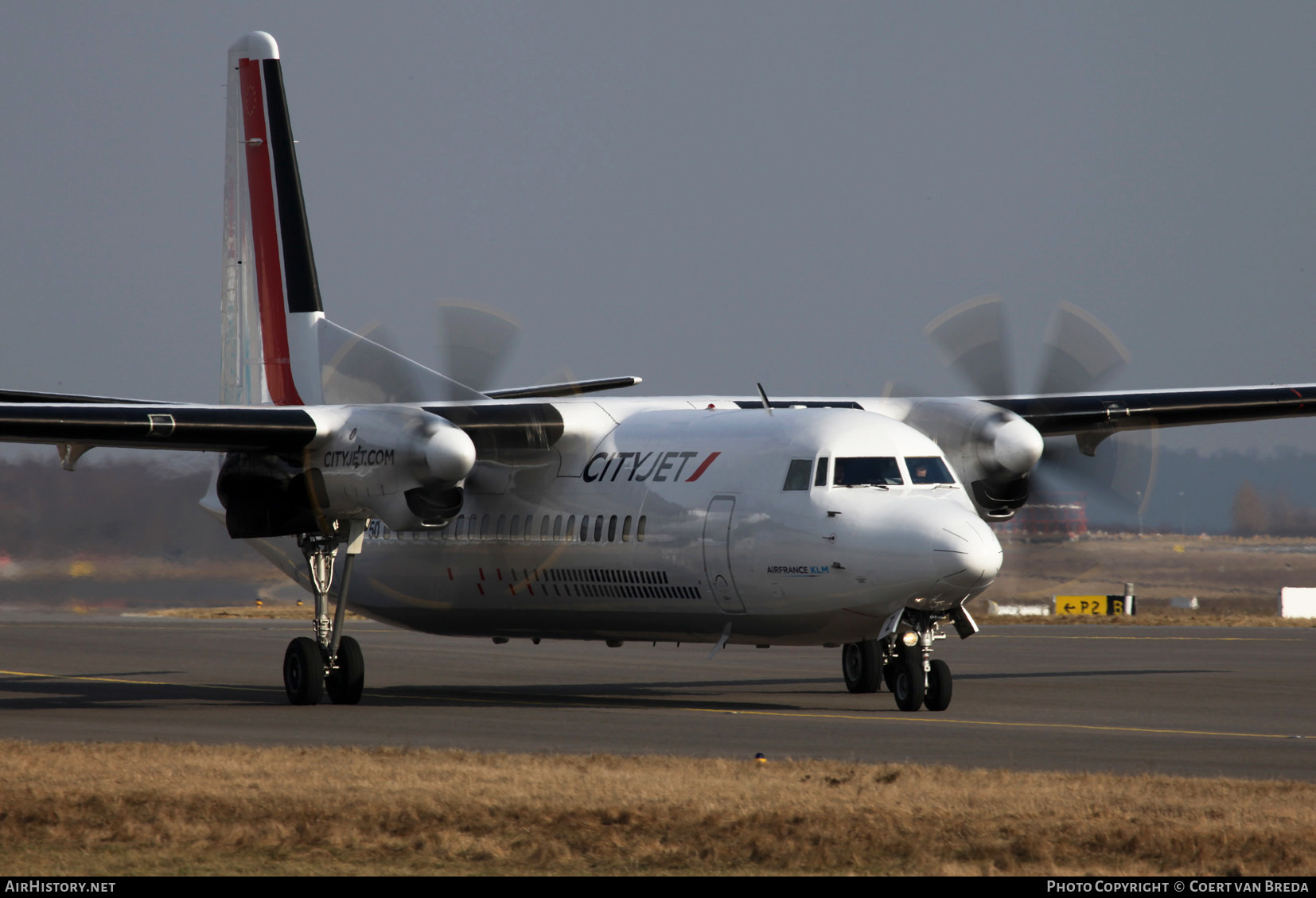 Aircraft Photo of OO-VLZ | Fokker 50 | CityJet | AirHistory.net #248790