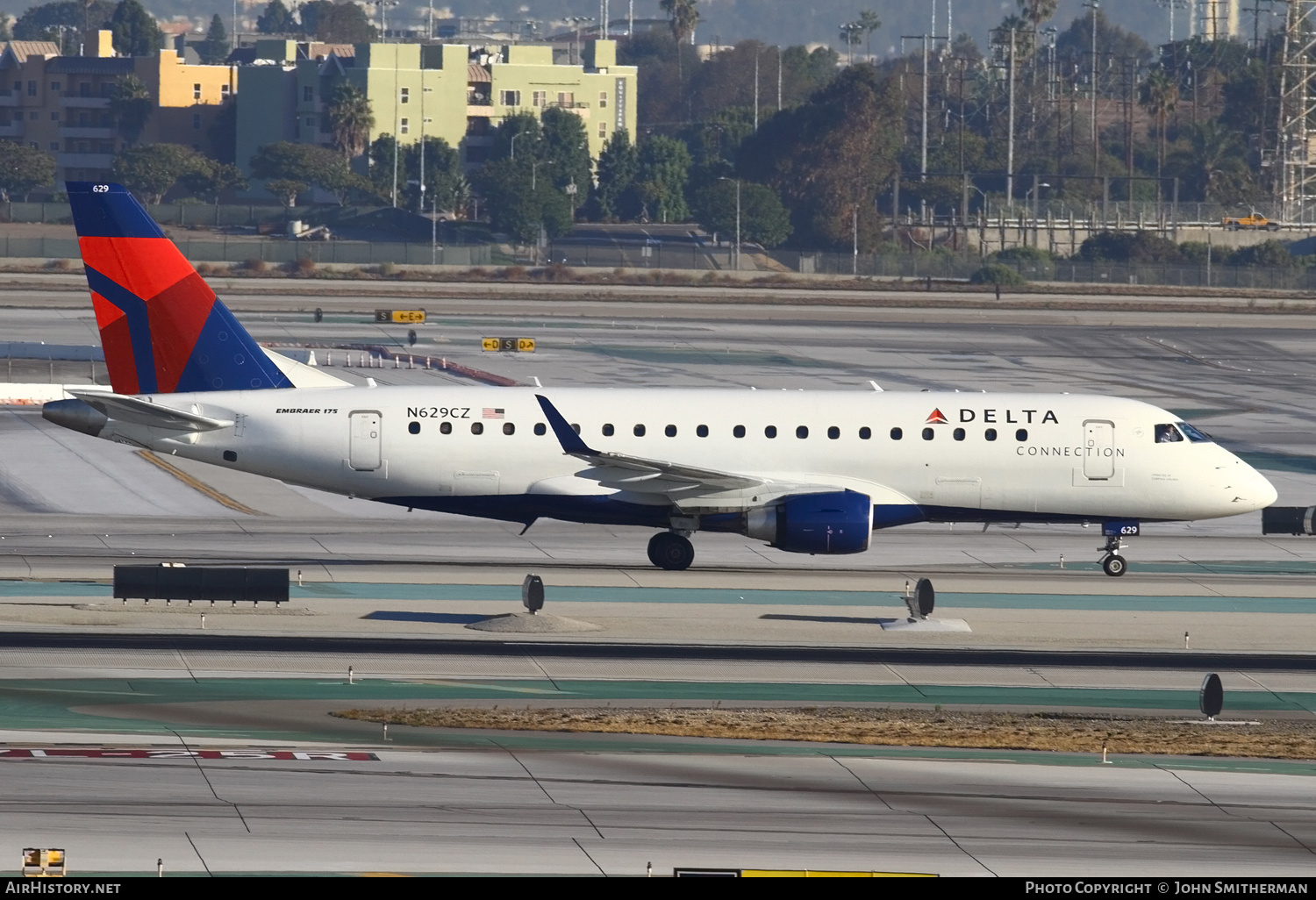 Aircraft Photo of N629CZ | Embraer 170LR (ERJ-170-100LR) | Delta Connection | AirHistory.net #248793