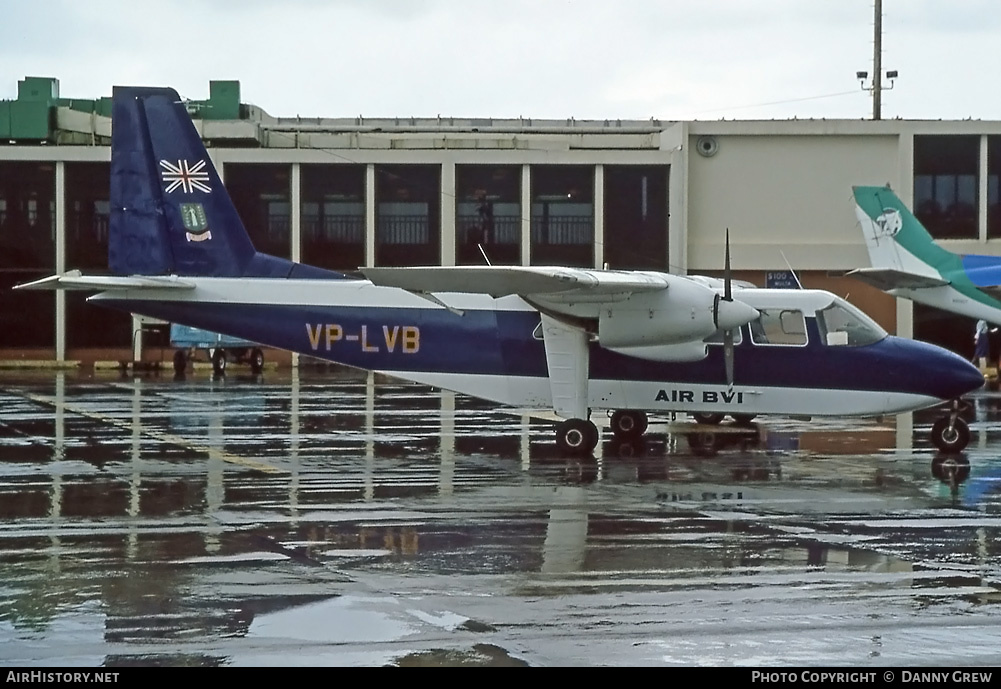 Aircraft Photo of VP-LVB | Britten-Norman BN-2A-8 Islander | Air BVI | AirHistory.net #248799