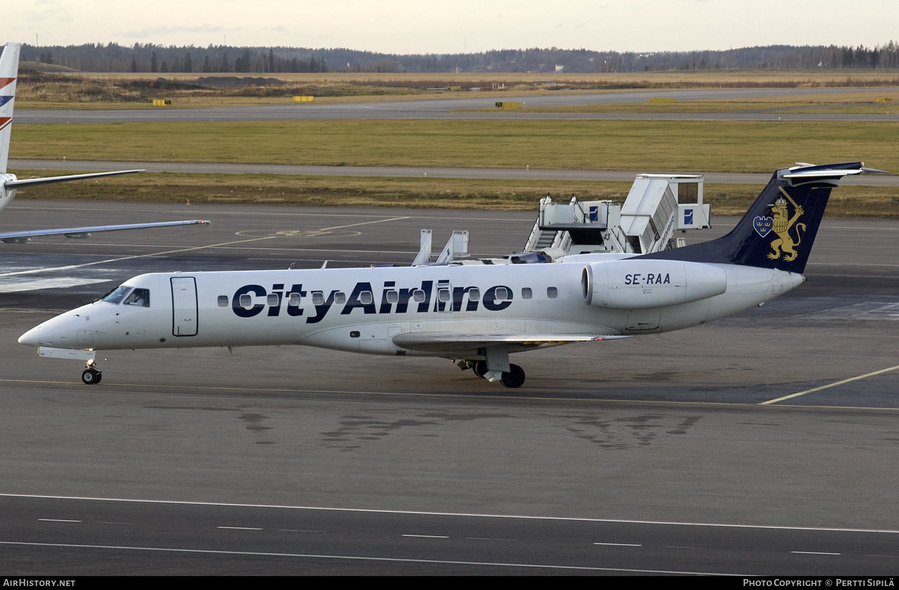 Aircraft Photo of SE-RAA | Embraer ERJ-135ER (EMB-135ER) | City Airline | AirHistory.net #248800