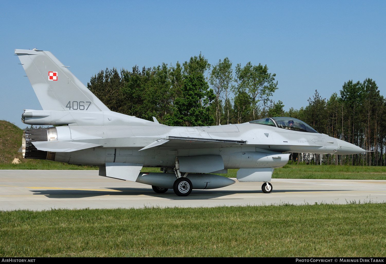 Aircraft Photo of 4067 | Lockheed Martin F-16CJ Fighting Falcon | Poland - Air Force | AirHistory.net #248812