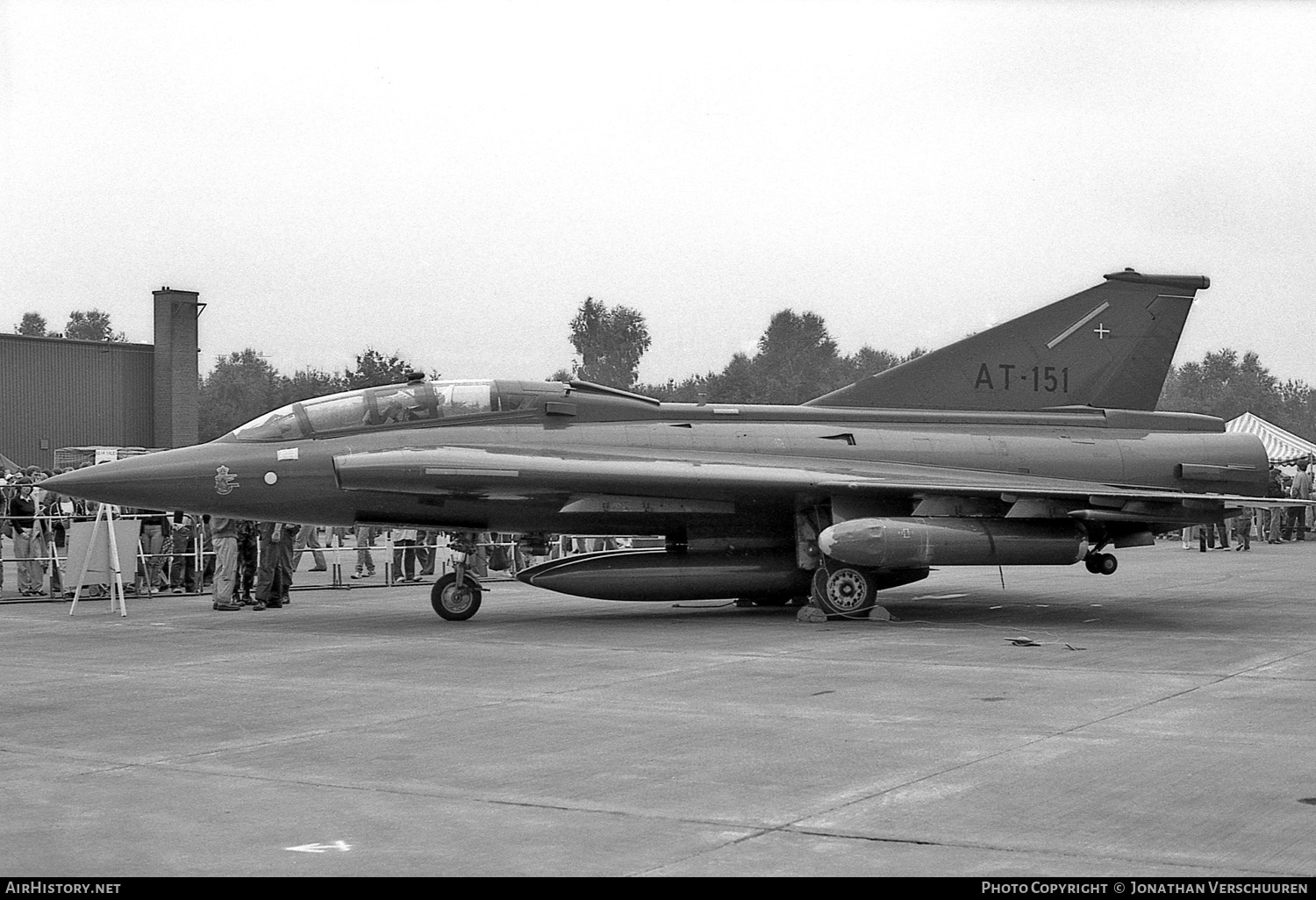 Aircraft Photo of AT-151 | Saab TF-35 Draken | Denmark - Air Force | AirHistory.net #248818