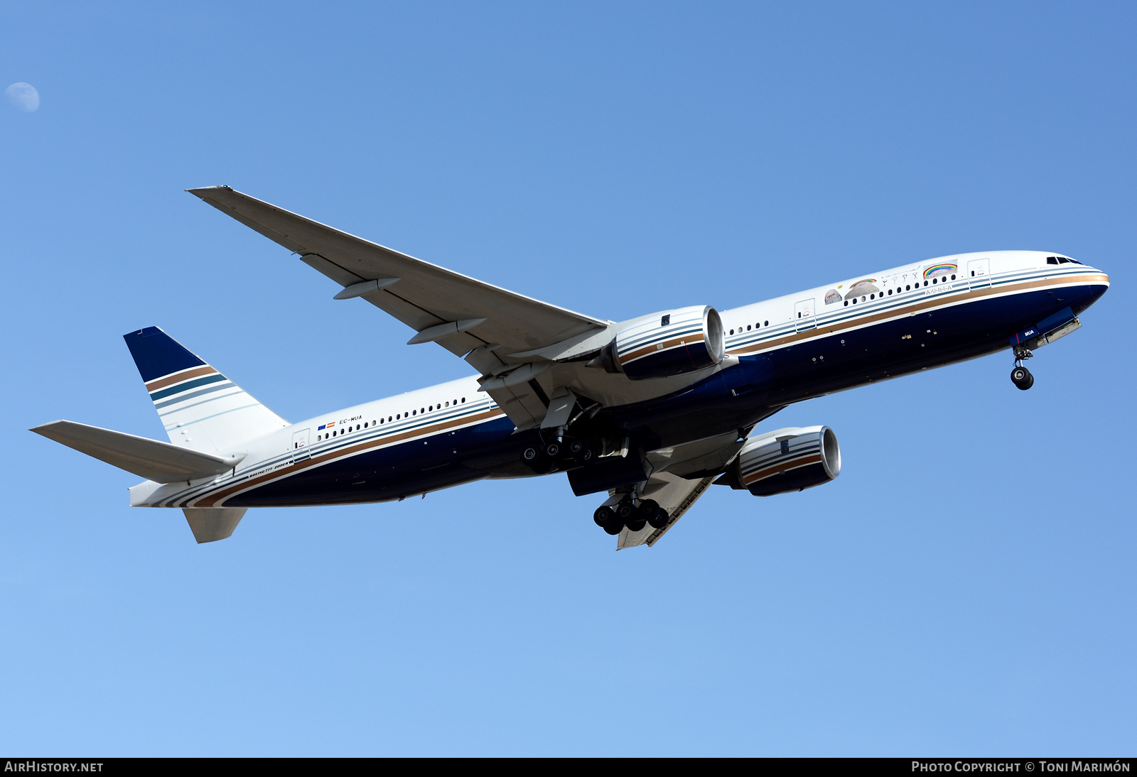 Aircraft Photo of EC-MUA | Boeing 777-212/ER | Privilege Style | AirHistory.net #248819