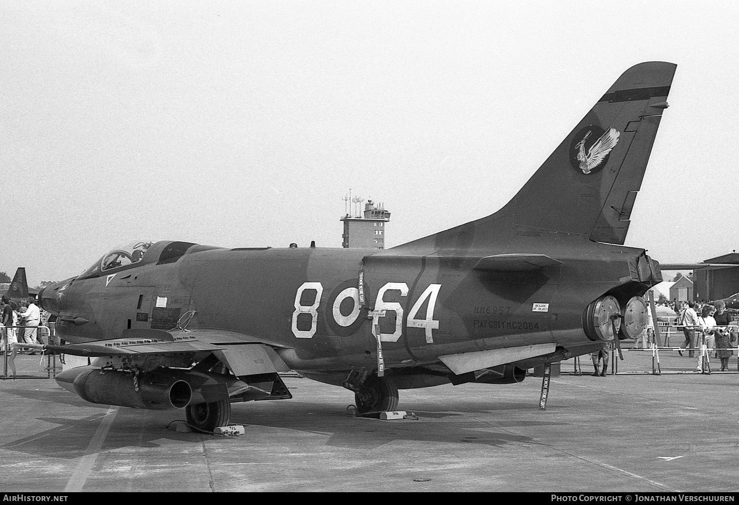 Aircraft Photo of MM6957 | Fiat G-91Y | Italy - Air Force | AirHistory.net #248823