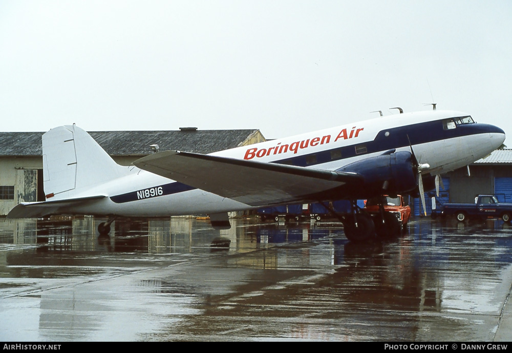 Aircraft Photo of N18916 | Douglas DC-3-G202A | Borinquen Air | AirHistory.net #248830