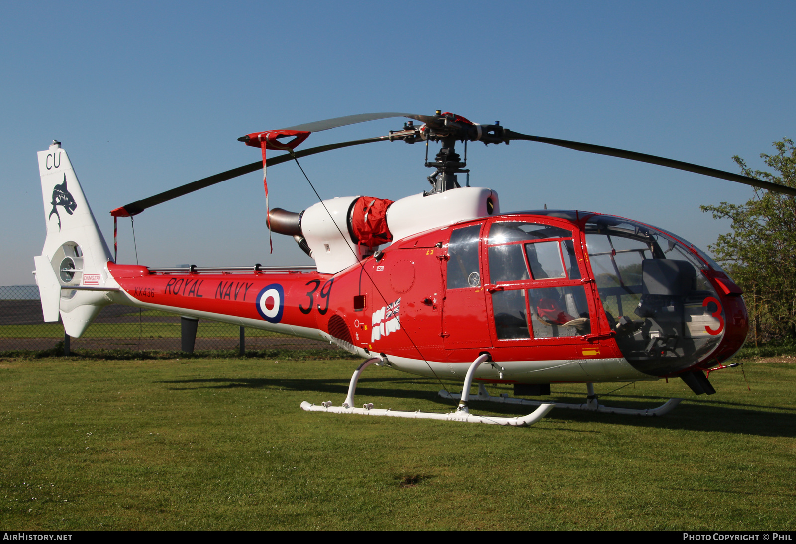 Aircraft Photo of G-ZZLE / XX436 | Aerospatiale SA-341C Gazelle HT2 | UK - Navy | AirHistory.net #248838