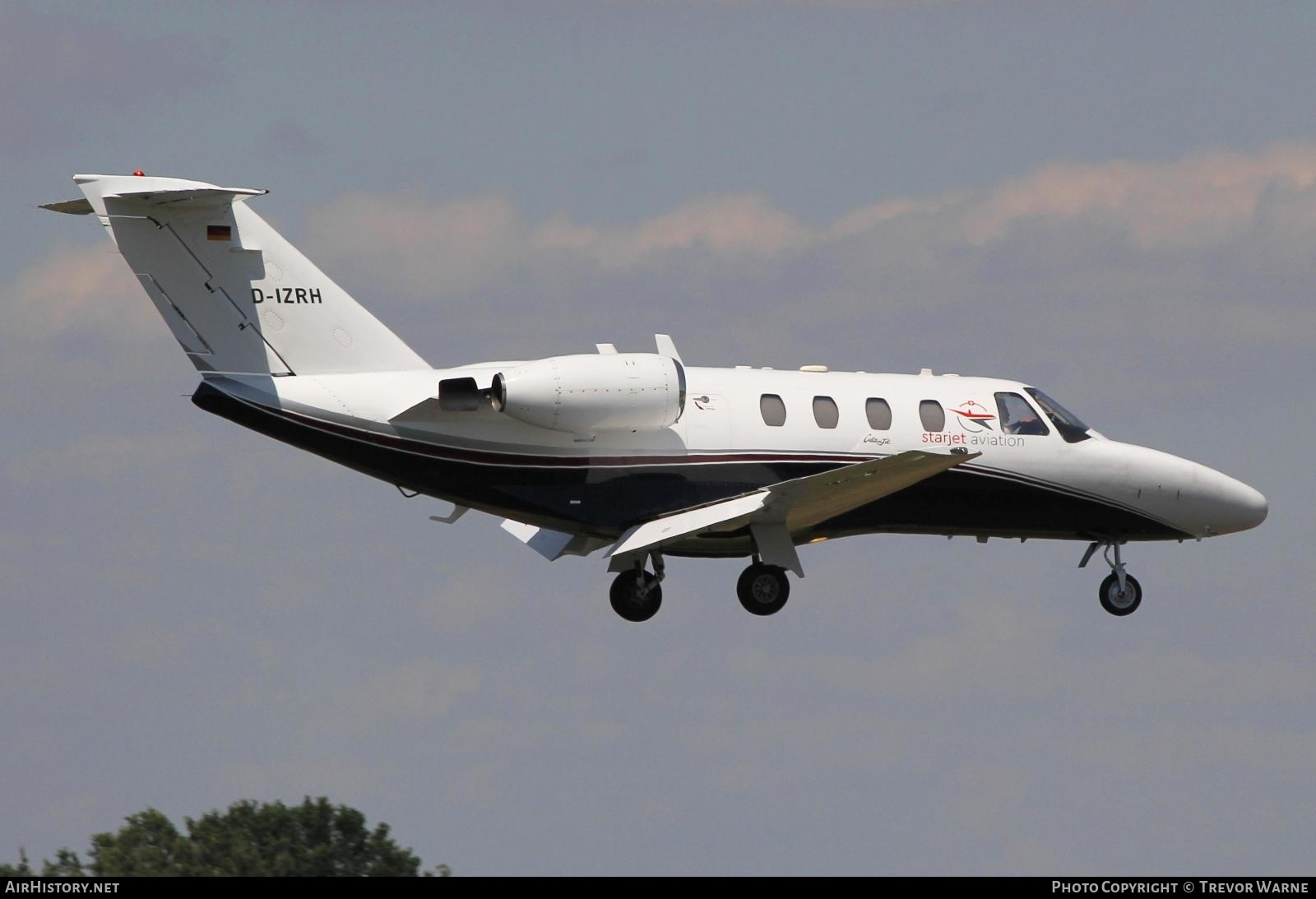 Aircraft Photo of D-IZRH | Cessna 525 CitationJet | Starjet Aviation | AirHistory.net #248840