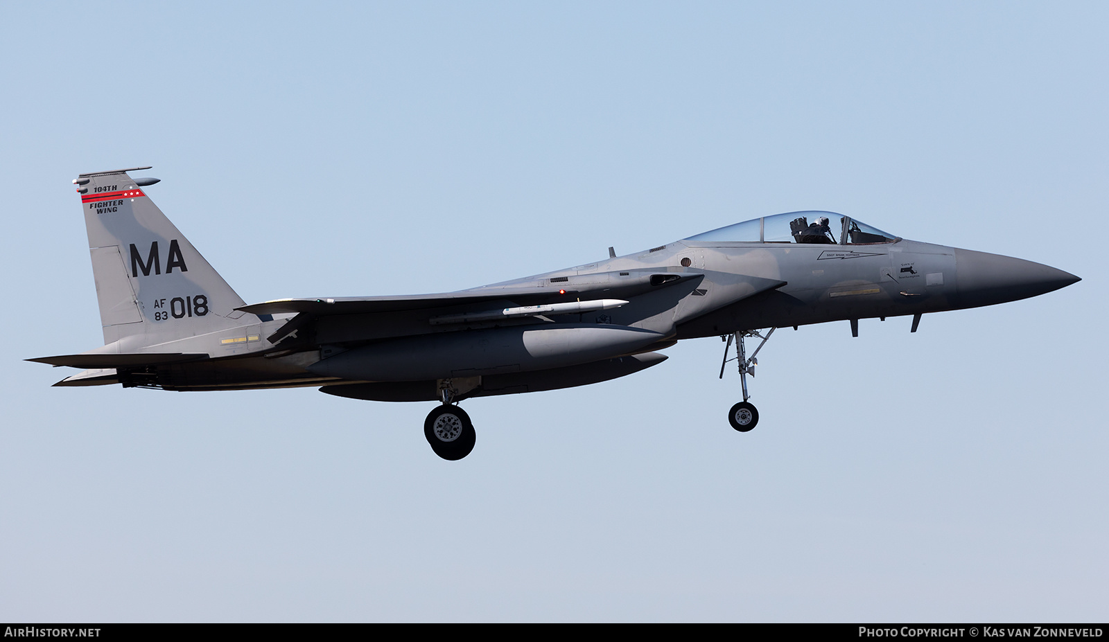 Aircraft Photo of 83-0018 / AF83-018 | McDonnell Douglas F-15C Eagle | USA - Air Force | AirHistory.net #248844