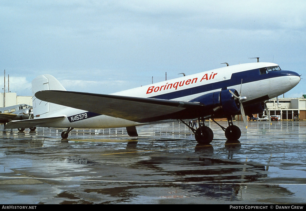 Aircraft Photo of N45379 | Douglas DC-3A | Borinquen Air | AirHistory.net #248859