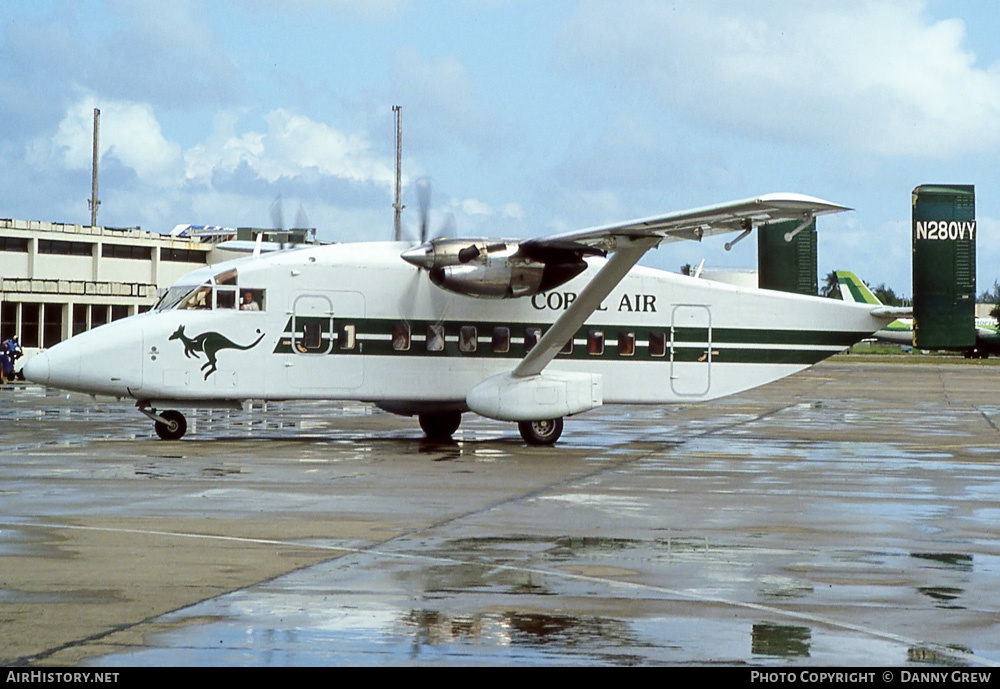 Aircraft Photo of N280VY | Short 330-100 | Coral Air | AirHistory.net #248873