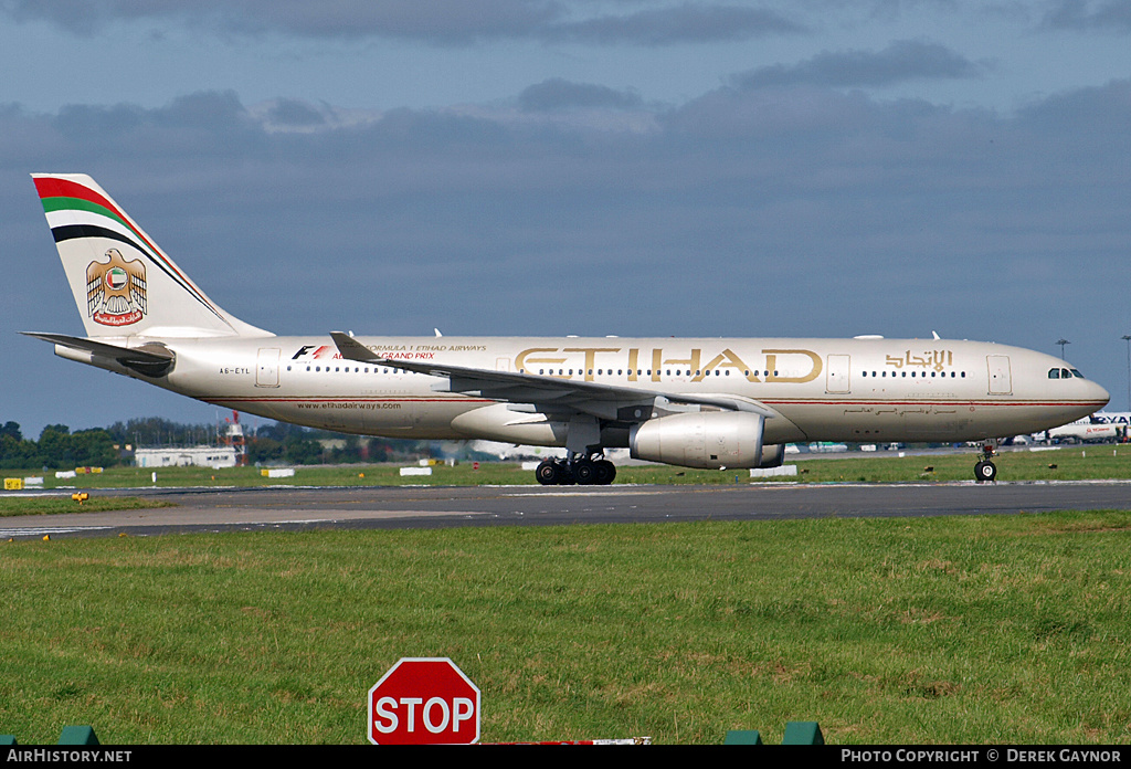 Aircraft Photo of A6-EYL | Airbus A330-243 | Etihad Airways | AirHistory.net #248881