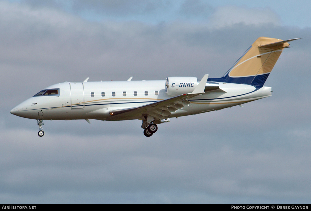 Aircraft Photo of C-GNRC | Bombardier Challenger 604 (CL-600-2B16) | AirHistory.net #248888
