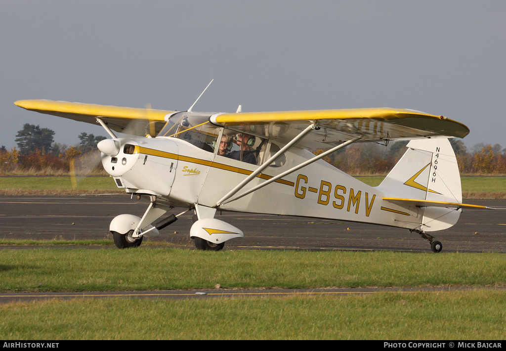 Aircraft Photo of G-BSMV | Piper PA-17 Vagabond | AirHistory.net #248893