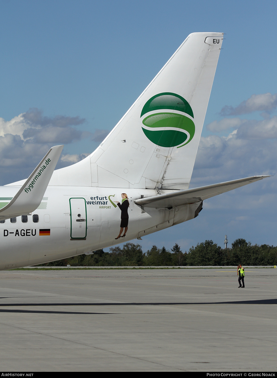 Aircraft Photo of D-AGEU | Boeing 737-75B | Germania | AirHistory.net #248896