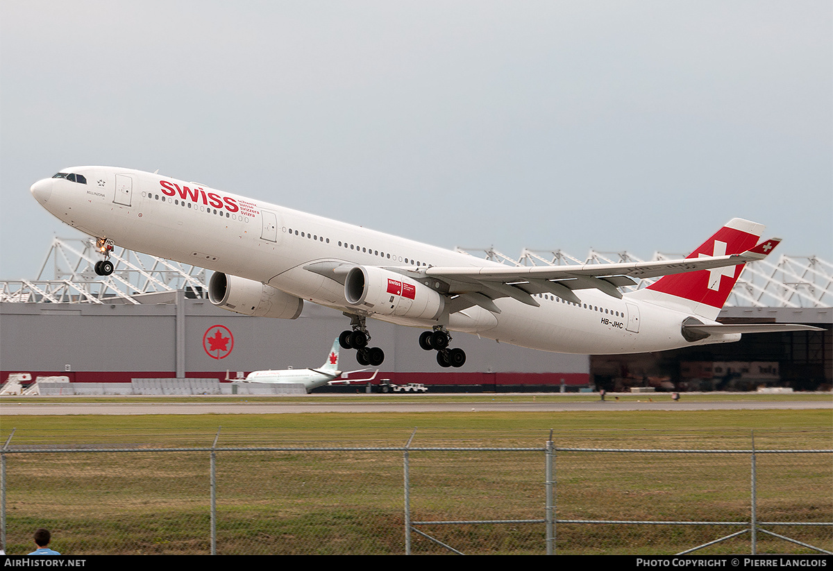 Aircraft Photo of HB-JHC | Airbus A330-343 | Swiss International Air Lines | AirHistory.net #248948