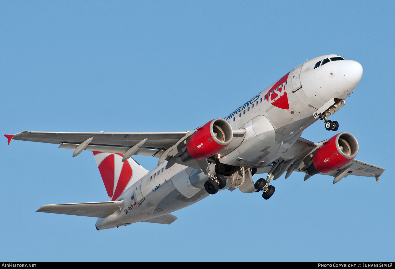 Aircraft Photo of OK-NEN | Airbus A319-112 | ČSA - Czech Airlines | AirHistory.net #248967