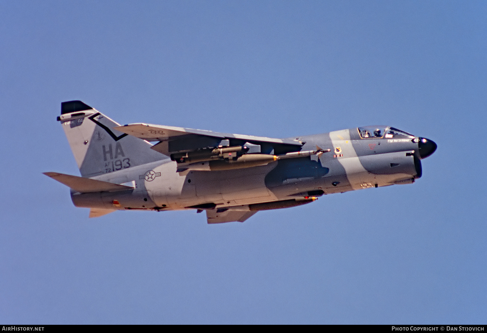 Aircraft Photo of 72-0193 / AF72-193 | LTV A-7D Corsair II | USA - Air Force | AirHistory.net #248973