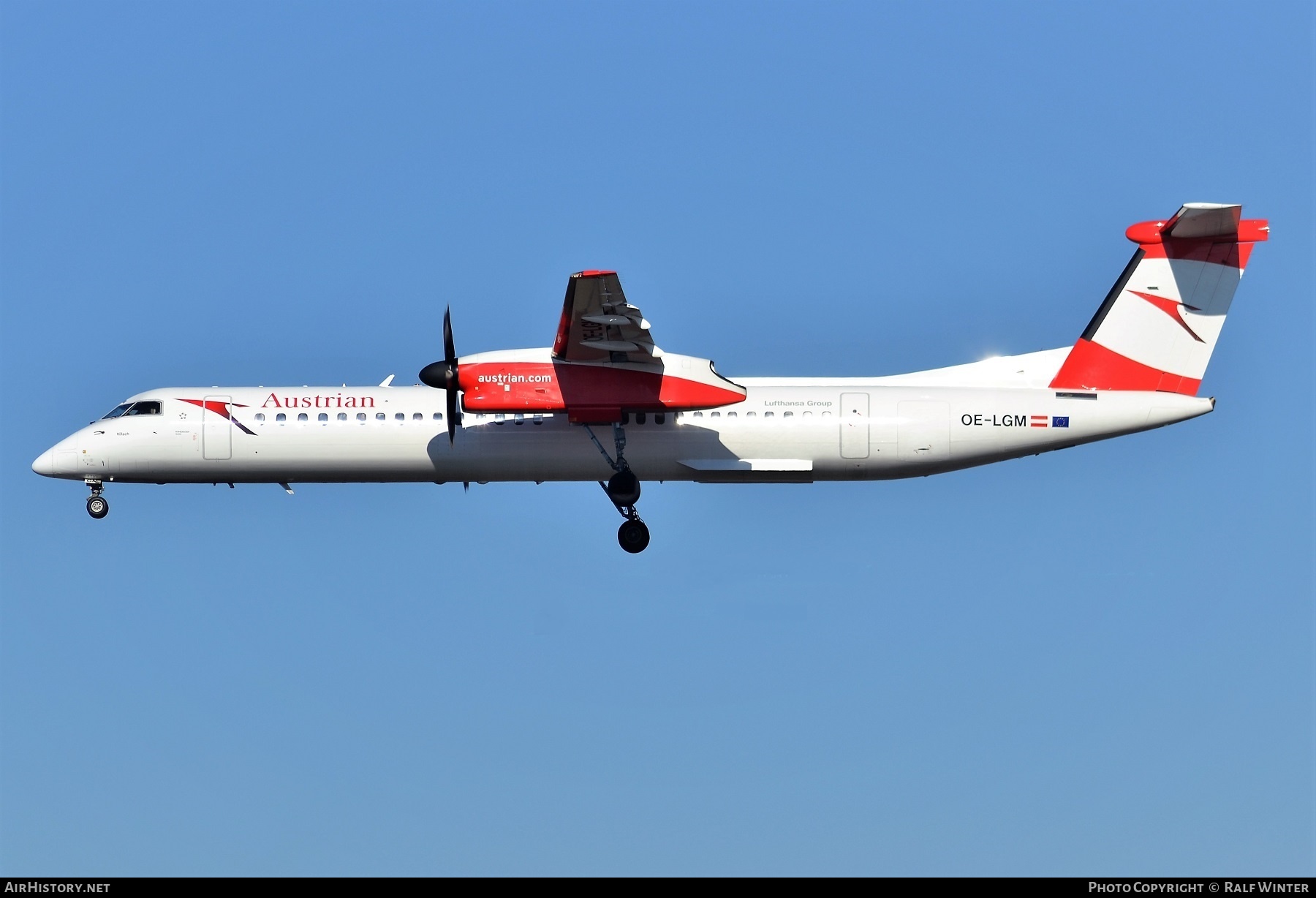 Aircraft Photo of OE-LGM | Bombardier DHC-8-402 Dash 8 | Austrian Airlines | AirHistory.net #248992