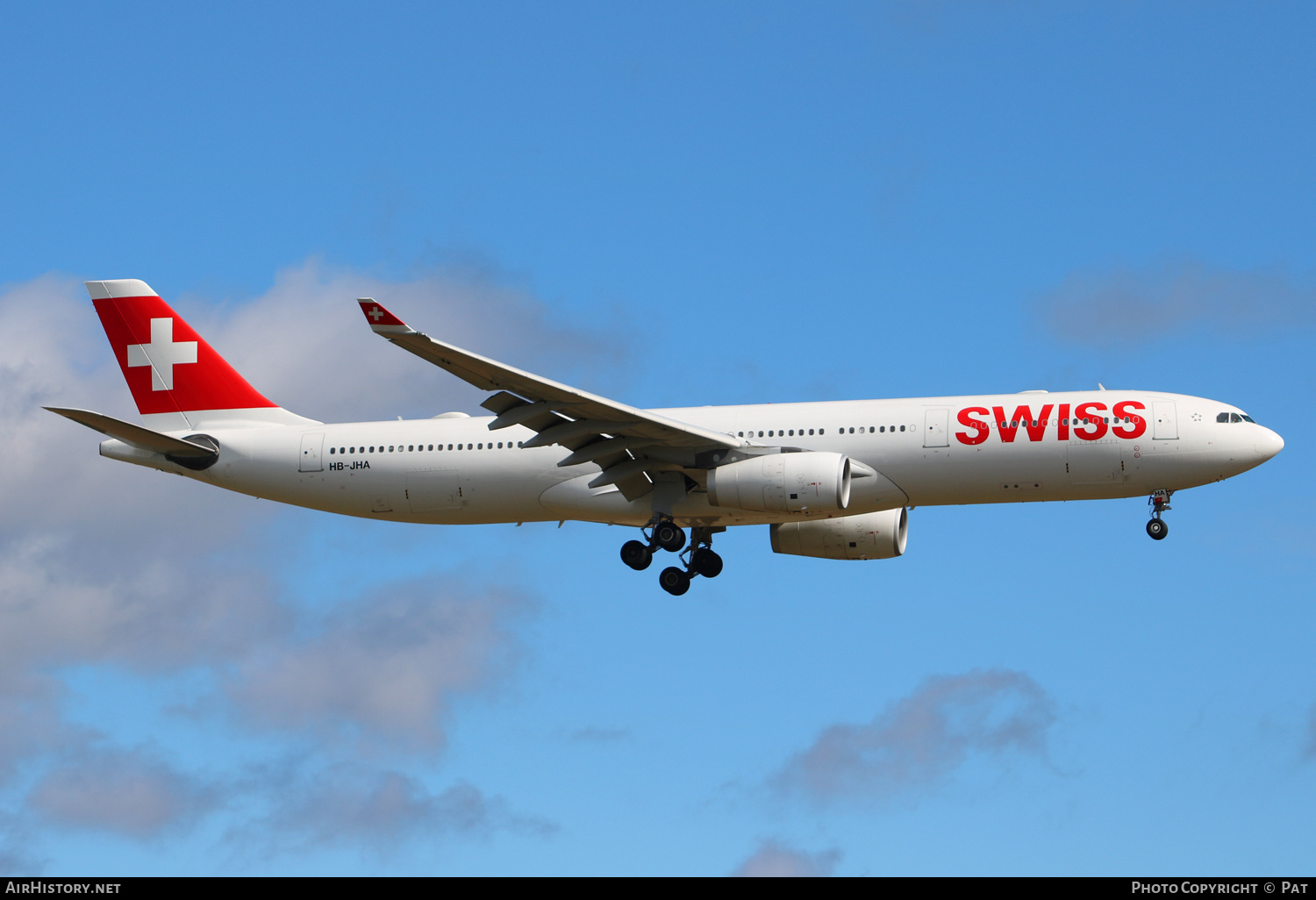 Aircraft Photo of HB-JHA | Airbus A330-343 | Swiss International Air Lines | AirHistory.net #249001