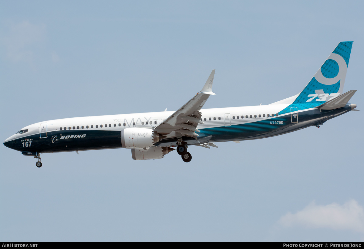 Aircraft Photo of N7379E | Boeing 737-9 Max 9 | Boeing | AirHistory.net #249011