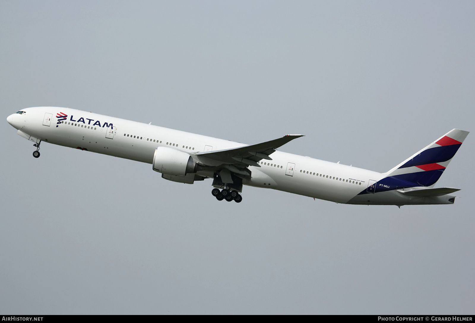 Aircraft Photo of PT-MUJ | Boeing 777-32W/ER | LATAM Airlines | AirHistory.net #249018