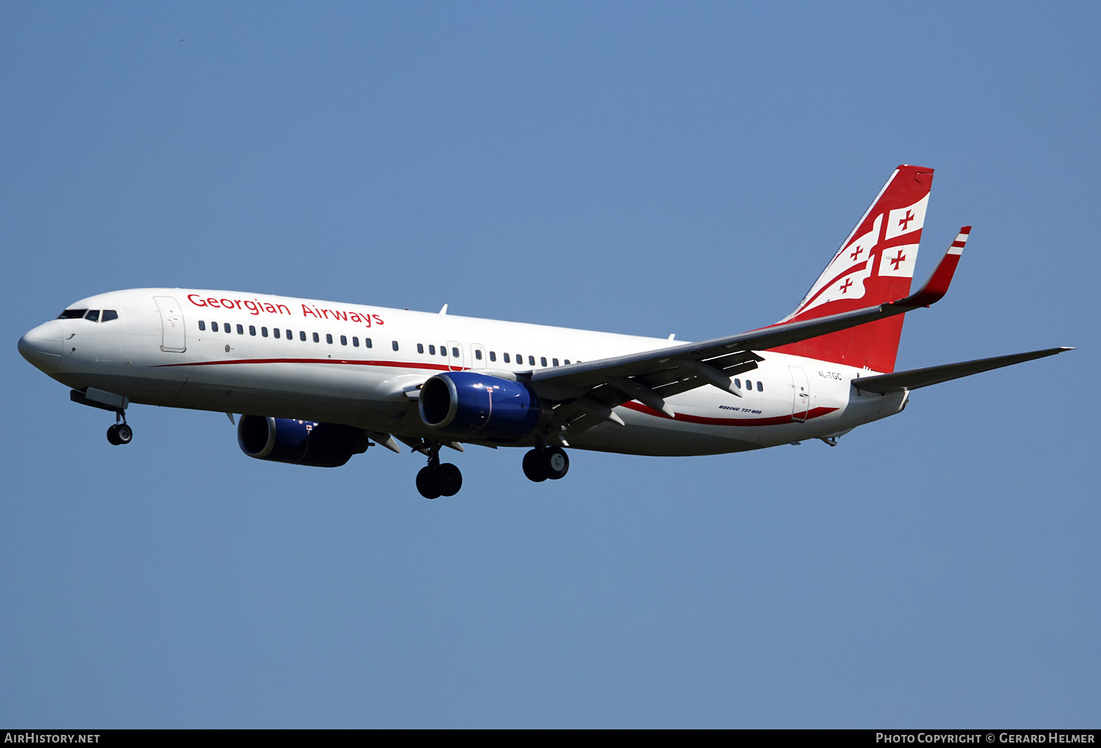 Aircraft Photo of 4L-TGC | Boeing 737-8FH | Georgian Airways | AirHistory.net #249023