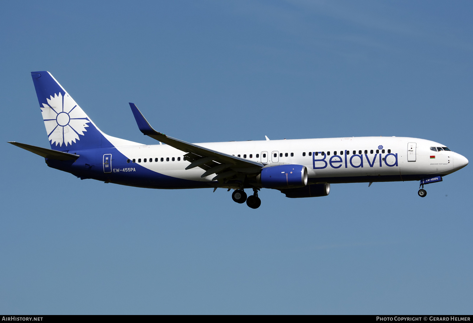 Aircraft Photo of EW-455PA | Boeing 737-8H6 | Belavia | AirHistory.net #249029