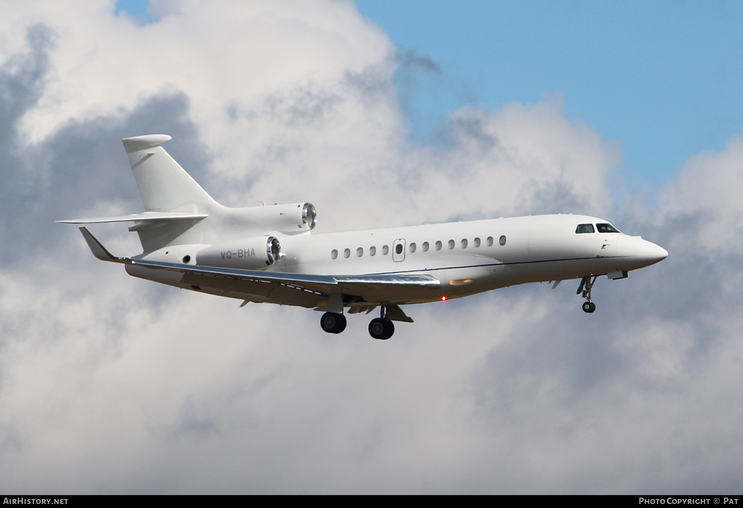 Aircraft Photo of VQ-BHA | Dassault Falcon 7X | AirHistory.net #249040