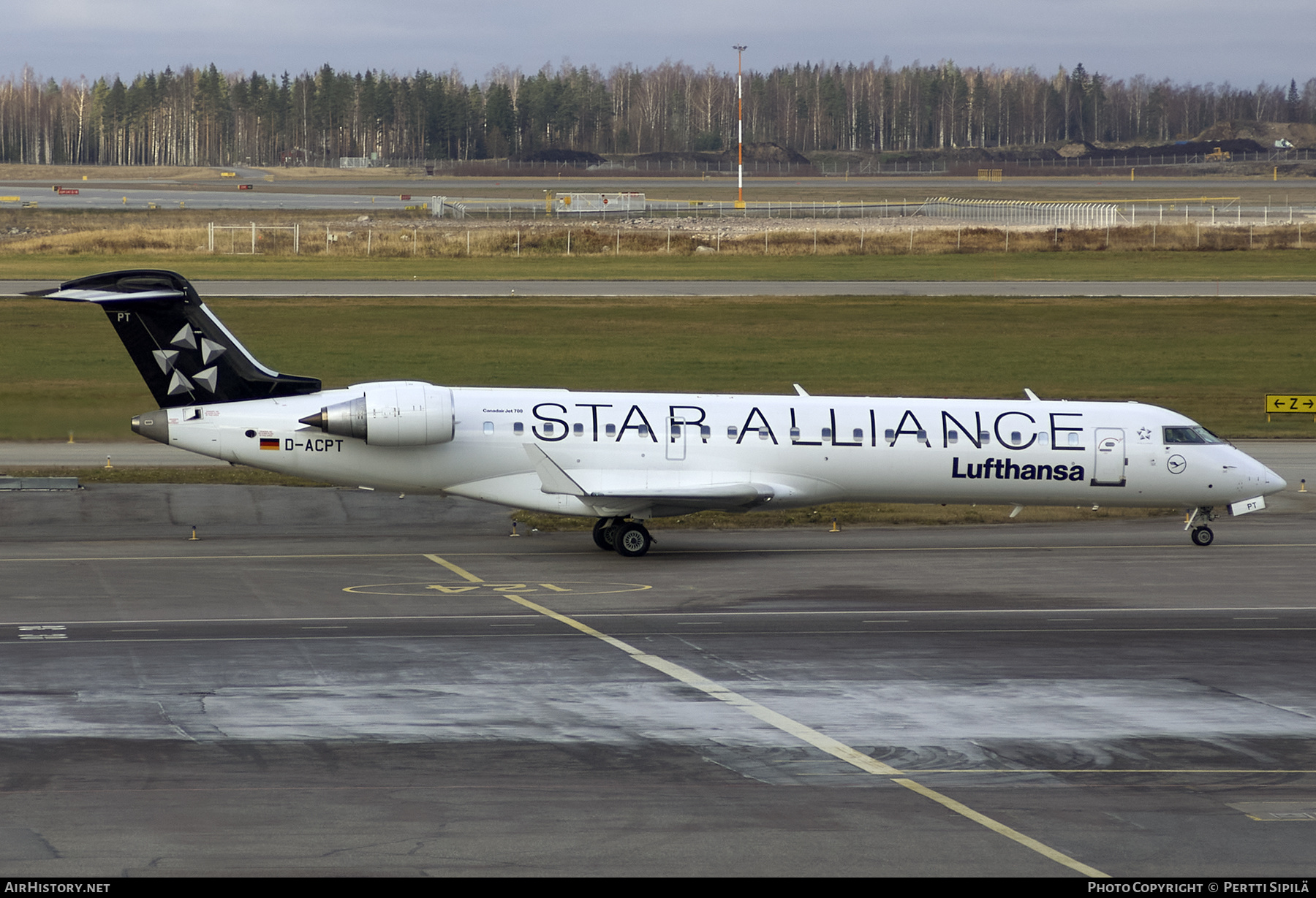 Aircraft Photo of D-ACPT | Bombardier CRJ-701ER (CL-600-2C10) | Lufthansa | AirHistory.net #249046