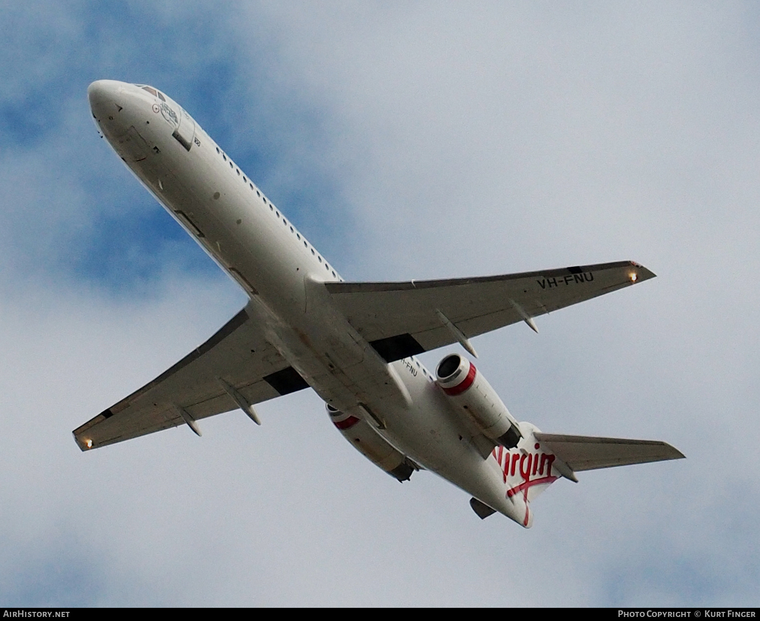 Aircraft Photo of VH-FNU | Fokker 100 (F28-0100) | Virgin Australia Regional Airlines | AirHistory.net #249049