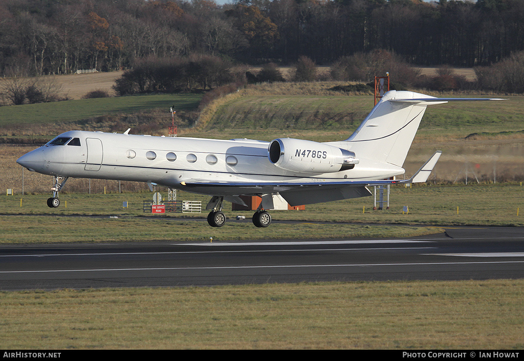 Aircraft Photo of N478GS | Gulfstream Aerospace G-IV Gulfstream IV-SP | AirHistory.net #249055